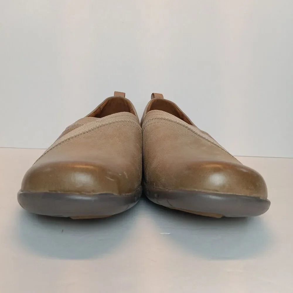 Cobb Hill Penfield Envelope Taupe Womens 11 Slip On Dress Flats